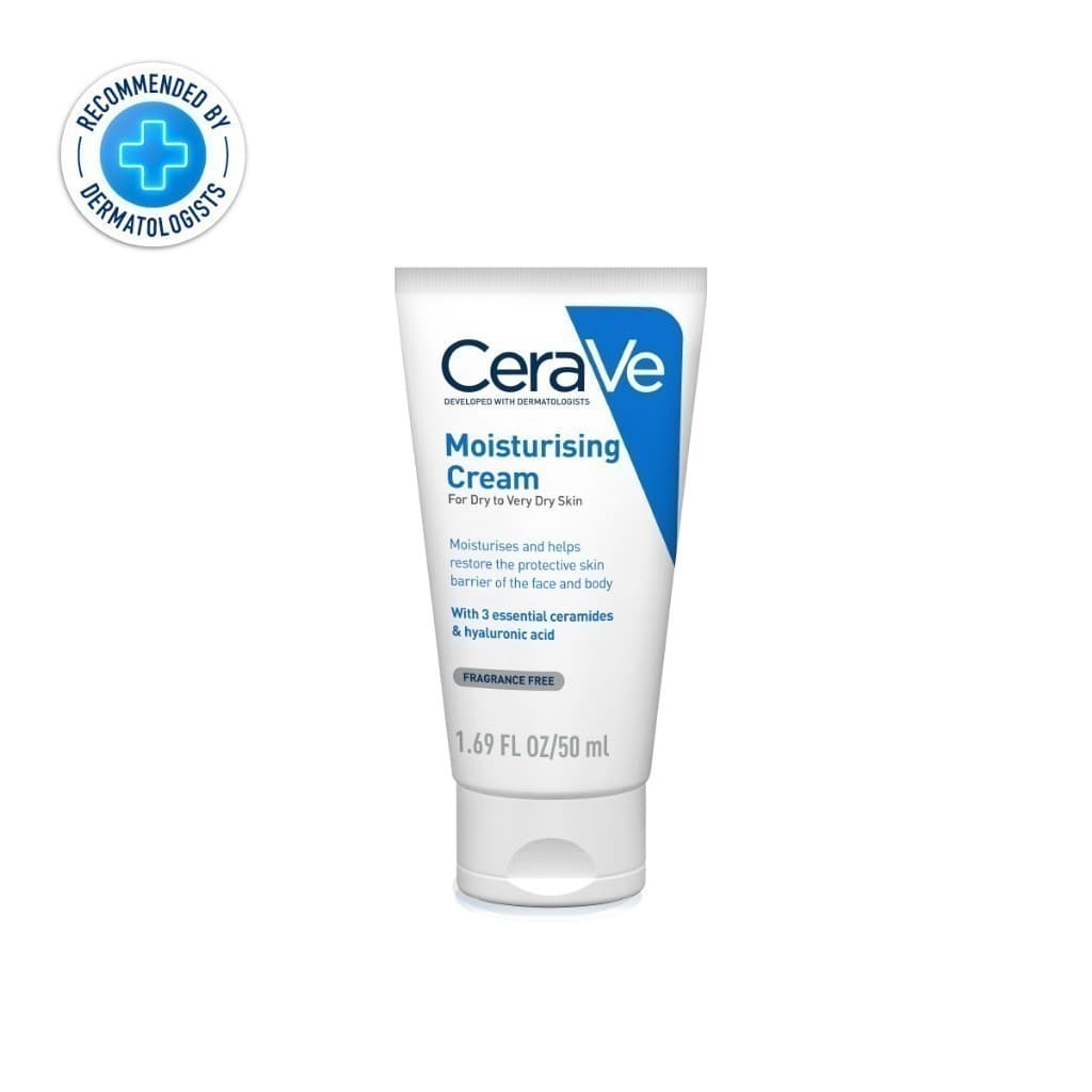 เซราวี CERAVE Moisturising Cream ครีมบำรุงผิวหน้าและผิวกาย สำหรับผิวแห้งมาก 50g