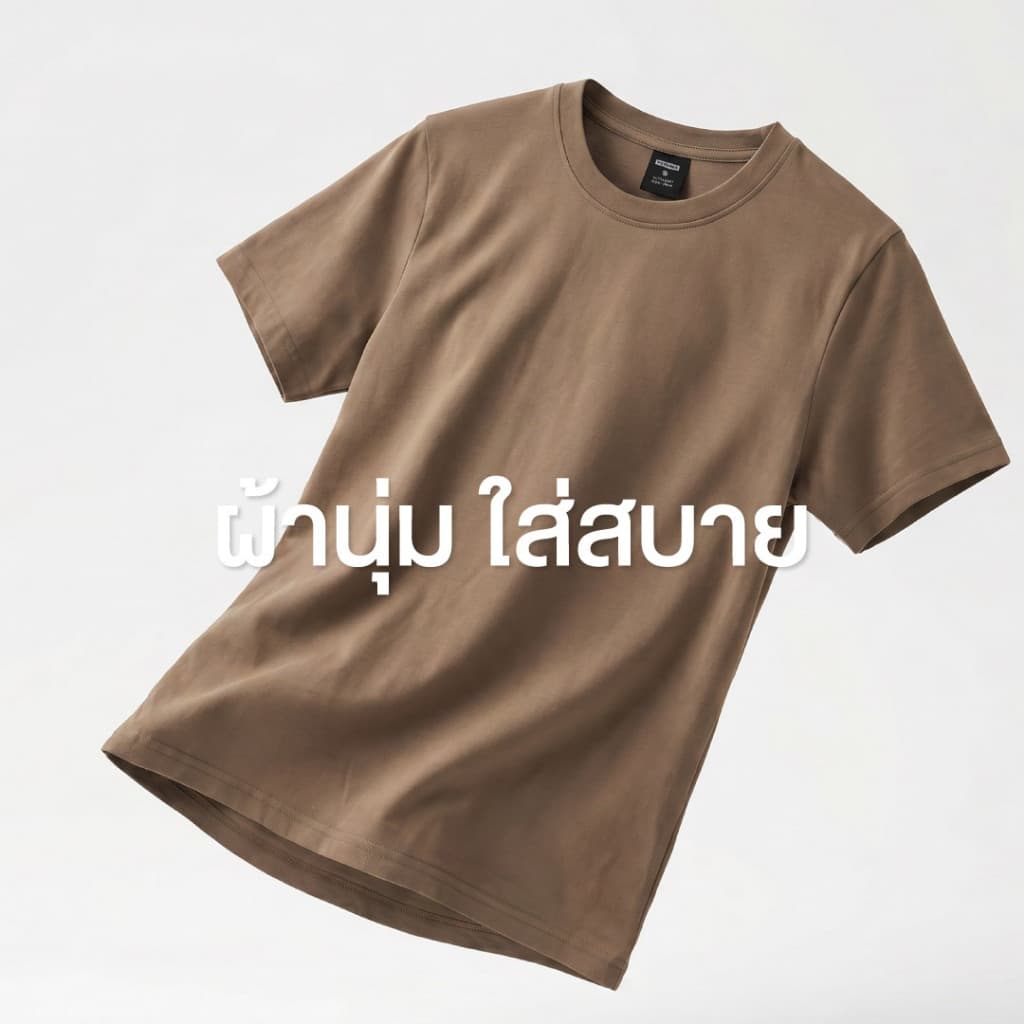 Yuedpao Ultrasoft Non-Iron (Unisex) - Round Neck เสื้อยืดคอกลม สีพื้น ผ้านุ่ม ใส่สบาย ไม่ต้องรีด ยืดเปล่า Set Colorful